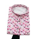 FOXDX Men39s Cotton Blend Printed Long Kurta