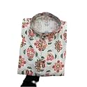 FOXDX Men39s Cotton Blend Printed Long Kurta