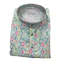 FOXDX Men39s Cotton Kurta Ethnic Printed Kurta