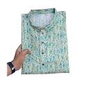 FOXDX Men39s Cotton Kurta Ethnic Printed Kurta