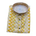FOXDX Men39s Cotton Kurta Ethnic Printed Kurta