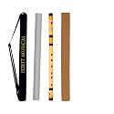 Foxit Musical Bamboo Flutes Bansuri C Sharp Right Handed Middle (18.5 inch) With Free Carry Bag…