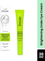 Foxtale Brightening Under Eye Cream with Vitamin C, Caffeine, And Hyaluronic Acid