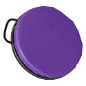 Foxtune 360-Degree Swivel Bucket Seat, 5 Gallon Bucket Lid, Spin Bucket Seat Cushion, Silent, Comfortable, Water-Resistant, for Fishing, Gardening, Hunting and Camping (Purple)