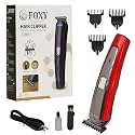 Foxy Golden Blade Hair Trimmer For Men (Rechargeable & Wireless), Battery Powered