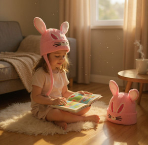 foxyfox Girls Night Suit Set Pink Printed
