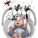 High Contrast Car Seat & Stroller Toys for Baby 0 3 6 9 12 Months