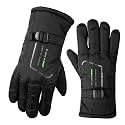 20? Snow & Windproof Thermal Soft Fur Warm Winter Gloves (Fur/Fleece Inside) For Riding, Protective Warm Hand Riding Cycling, Byke, Bike, Scooty,Motorcycle For Men & Boy,Male,Black