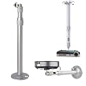 Flexible Aluminum Security Video CCTV Bullet Dome DSLR Camera Projector Ceiling Wall Tabletop Mount Bracket Indoor Outdoor Extendable Tilt (Upto 18 Inch)
