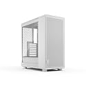 Fractal Design Epoch White - Tempered Glass Clear Tint - High Airflow PC Gaming Case - Mesh Front Panel - Three Momentum 12 Fans Included - Spacious Interior - ATX/mATX/ITX Support