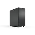 Fractal Design Epoch XL Black Solid - High Airflow PC Gaming Case - Mesh Front Panel - Three Momentum 14 Fans Included - Spacious Interior - ATX/mATX/ITX and Reverse Connector Motherboard Support