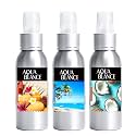Fragrant Room Spray, Tropical, Ocean, Coconut, 3 x 3.4 fl oz, Air Fresheners Odor Eliminator for Home, Bathroom, Concentrated Room Spray