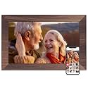 Frameo 10.1" Digital Picture Frame WiFi, Smart Electronic Photo Frame, 32GB
