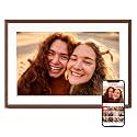 Frameo 10.1" Digital Picture Frame WiFi, Smart Electronic Photo Frame, 32GB