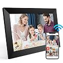 FRAMEO 10.1 Inch Digital Photo Frame Smart WiFi Digital Picture Frame with 1280x800 IPS LCD Touch Screen, Built-in 16GB Large Memory, Share Photos and Videos Instantly via Frameo App from Anywhere