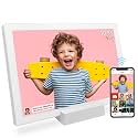 FRAMEO 10.1 Inch WiFi Digital Photo Frame with 5000mAh Battery,1280x800 HD IPS LCD Touch Screen,Auto-Rotate Portrait and Landscape,32GB Storage,Share Moments Instantly via Frameo App from Anywhere