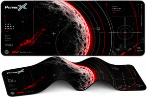 Framex Crimson Orbit Non Slip Base Mousepad