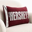 Franco Hershey's Chocolate Bar Plush Squishy Dec Pillow, 18" Wide, Bedroom, Office Decor & Gifts (Officially Licensed Product)