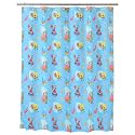 Franco Spongebob Squarepants Kids Fabric Shower Curtain, 72" x 72", Machine Washable, Bathroom Décor, (Officially Licensed Product)