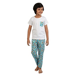 Frangipani Cotton Regular Fit Tee Bottom