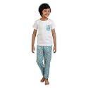 Frangipani Cotton Regular Fit Tee amp Bottom