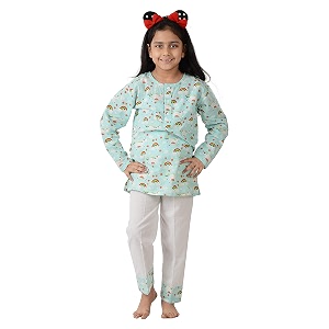 Frangipani Kids Multi-Coloured Printed Unicorn Dream and