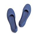 Frank Mully Women's Ballet Flats Round Toe Walking Flats Slip On Work Shoes Knitted Flats Shoes for Woman Soft Lightweight
