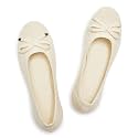 Frank Mully Women's Ballet Flats Round Toe Walking Flats Slip On Work Shoes Knitted Flats Shoes for Woman Soft Lightweight