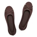 Frank Mully Women's Ballet Flats Round Toe Walking Flats Slip On Work Shoes Knitted Flats Shoes for Woman Soft Lightweight