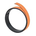 Franken M801-01 Magnetic Strips 5 mm x 1 m Red 10 mm Orange