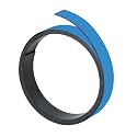 Franken M801-01 Magnetic Strips 5 mm x 1 m Red 5 mm Light Blue