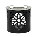 Frankincense Incense Burner with Tealight – Durable Black Iron, Height 2.36 Inches – HANDCRAFTET Aromatic Censer for Safe Burning and Elegant Home Décor