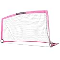 Franklin Sports Blackhawk Backyard Soccer Goal - Portable Pop Up Soccer Nets - Youth + Adult Folding Indoor + Outdoor Goals - Multiple Sizes + Colors