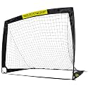 Franklin Sports Blackhawk Backyard Soccer Goal - Portable Pop Up Soccer Nets - Youth + Adult Folding Indoor + Outdoor Goals - Multiple Sizes + Colors