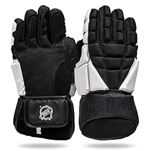franklin sports hockey gloves - ball amp street hockey gloves - lightweight classic fit - senior size