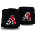 Franklin Sports MLB Team Licensed Baseball Wristbands - MLB Team Logo Sweat Wristbands - Great for Costumes + Uniforms - Pair