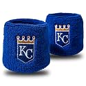 Franklin Sports MLB Team Licensed Baseball Wristbands - MLB Team Logo Sweat Wristbands - Great for Costumes + Uniforms - Pair