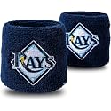 Franklin Sports Unisex Adult 2.5-Inch Wristbands, Team Specific, One Size (Pack of 6)