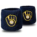 Franklin Sports MLB Team Licensed Baseball Wristbands - MLB Team Logo Sweat Wristbands - Great for Costumes + Uniforms - Pair