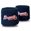 Franklin Sports MLB Team Licensed Baseball Wristbands - MLB Team Logo Sweat Wristbands - Great for Costumes + Uniforms - Pair