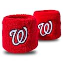 Franklin Sports MLB Team Licensed Baseball Wristbands - MLB Team Logo Sweat Wristbands - Great for Costumes + Uniforms - Pair