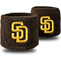 Franklin Sports MLB Unisex Adult Standard Licensed Baseball Logo Sweat Wristbands-for Costumes + Uniforms, Team Specific, One Size (Pack of 6)
