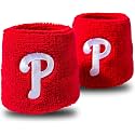 MLB Unisex Adult Wristband 2 Count, Team Specific, One Size (Pack of 6)