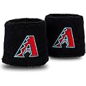 Franklin Sports Team 2.5-Inch Wristbands, Arizona Diamondbacks, 2.5" x 2.5" (Pack of 6)