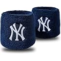 Franklin Sports Wristband, New York Yankees, 2.5" x 2.5", Team Specific, (Pack of 12)