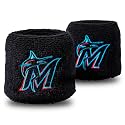 Franklin Sports MLB Team Licensed Baseball Wristbands - MLB Team Logo Sweat Wristbands - Great for Costumes + Uniforms - Pair