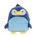 Frantic Kids Soft Velvet Cartoon Animal School Plush Backpack (Brown, 2 To 5 Years)