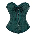 frawirshau Women's Overbust Costume Corset Renaissance Victorian