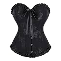 frawirshau Women's Overbust Costume Corset Renaissance Victorian