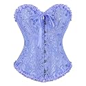 frawirshau Women's Overbust Costume Corset Renaissance Victorian